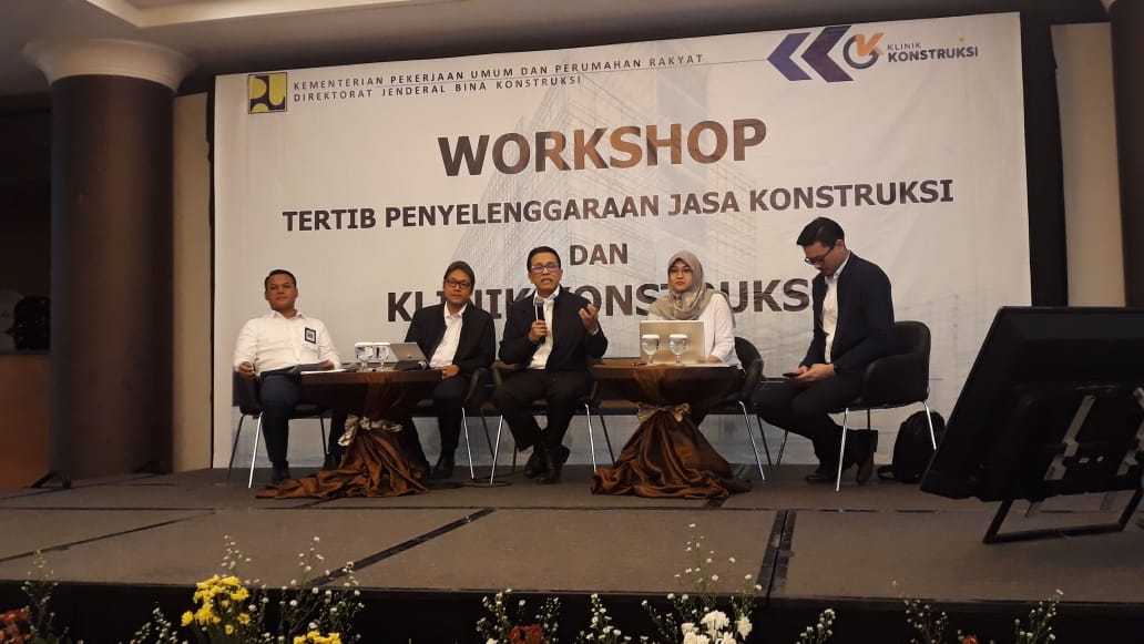 Workshop Tertib Penyelenggara Jasa Konstruksi dan Klinik Konstruksi Ibis Bandung Trans Studio Hotel - (Ada 0 foto)